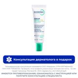Гель-крем солнцезащитный против несовершенств кожи SPF30 Kerato+ Sebium Bioderma/Биодерма фл. 30мл