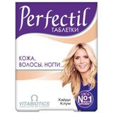 Перфектил кожа, волосы, ногти таблетки 1099мг 30шт Перфектил кожа, волосы, ногти таблетки 1099мг 30шт
