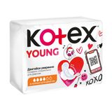 Прокладки для девочек нормал Young Kotex/Котекс 8шт