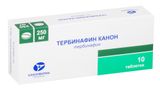 Тербинафин Канон таблетки 250мг 10шт Тербинафин Канон таблетки 250мг 10шт
