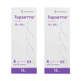 2Х Тирзетта раствор для п/к введ. шприц 15мг 0,5мл 4шт 2Х Тирзетта раствор для п/к введ. шприц 15мг 0,5мл 4шт