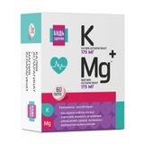 Калий+Магний аспарагинат Будь Здоров! таблетки 620мг 60шт Калий+Магний аспарагинат Будь Здоров! таблетки 620мг 60шт