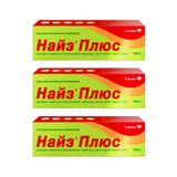 3Х Найз Плюс гель для наружного применения 0,25мг/г+50мг/г+100мг/г+10мг/г 100г