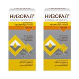 2Х Низорал шампунь фл. 2% 120мл 2Х Низорал шампунь фл. 2% 120мл