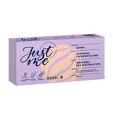 Тампоны женские гигиенические без аппликатора Super Just me/Джаст ми 16шт