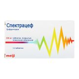 Спектрацеф таблетки п.о.п 200мг 14шт