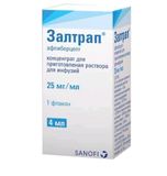 Залтрап концентрат для приг. раствора для инфузий 25мг/мл 4мл