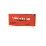 Диабефарм МВ таблетки с пролонгированным высвобождением 60мг 30шт