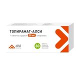Топирамат-Алси таблетки п/о плен. 50мг 30шт