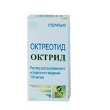 Октреотид Сан раствор для в/в и п/к введ. амп. 100мкг/мл 1мл Октреотид Сан раствор для в/в и п/к введ. амп. 100мкг/мл 1мл