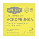Аскорбинка Life Мелиген порошок пакет 2,5г Аскорбинка Life Мелиген порошок пакет 2,5г