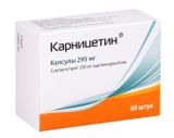 Карницетин капсулы 295мг 60шт Карницетин капсулы 295мг 60шт