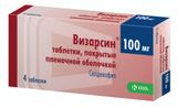 Визарсин таблетки п/о плен. 100мг 4шт Визарсин таблетки п/о плен. 100мг 4шт