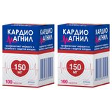 2Х Кардиомагнил таблетки п/о плен. 150мг+30,39мг 100шт 2Х Кардиомагнил таблетки п/о плен. 150мг+30,39мг 100шт