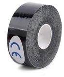 Тейп кинезиологическая на хлопковой основе в рулоне черный SFM-Plaster 2,5см х 500см Тейп кинезиологическая на хлопковой основе в рулоне черный SFM-Plaster 2,5см х 500см