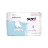 Пеленки впитывающие одноразовые Soft Seni/Сени 90x60cм 30шт Пеленки впитывающие одноразовые Soft Seni/Сени 90x60cм 30шт