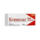 Кораксан таблетки п/о плен. 7,5мг 56шт Кораксан таблетки п/о плен. 7,5мг 56шт