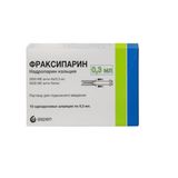 Фраксипарин раствор для п/к введ. шприц 9500МЕ анти-Ха/мл 0,3мл 10шт Фраксипарин раствор для п/к введ. шприц 9500МЕ анти-Ха/мл 0,3мл 10шт