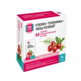 Комплекс экстрактов клюквы, толокнянки и хвоща Будь Здоров! порошок саше-пакеты 5г 14шт
