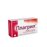 Плагрил таблетки п/о плен. 75мг 30шт