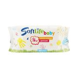 Салфетки влажные с алоэ вера Baby SoftLife/СофтЛайф 80шт