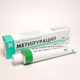 Метилурацил мазь для местного и наружного применения 10% 25г