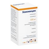 Хемомицин лиофилизат для приг. раствора для инфузий 500мг