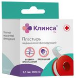 Лейкопластырь медицинский фиксирующий катушка Клинса 2,5х500см Лейкопластырь медицинский фиксирующий катушка Клинса 2,5х500см
