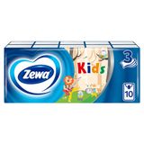 Платки носовые детские Kids Zewa/Зева 10шт 10уп (51122)