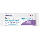 Бинт нестерильный высокой плотности Клинса 500x10см