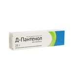Д-Пантенол мазь для наружного применения 5% 25г Д-Пантенол мазь для наружного применения 5% 25г