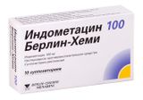 Индометацин 100 Берлин-Хеми суппозитории ректальные 100мг 10шт Индометацин 100 Берлин-Хеми суппозитории ректальные 100мг 10шт