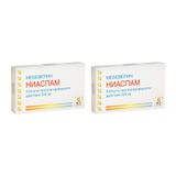 2Х Ниаспам капсулы с пролонгированным высвобождением 200мг 30шт 2Х Ниаспам капсулы с пролонгированным высвобождением 200мг 30шт