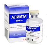 Алимта лиофилизат для приг. раствора для инфузий фл. 500мг