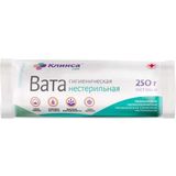 Вата гигиеническая нестерильная Клинса 250г