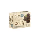 Мыло туалетное с эффектом скраба древесный уголь Rice Day 100г