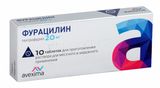 Фурацилин таблетки для приготовления раствора для местного и наружного применения 20мг 10шт