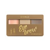 Набор для бровей Eyebrow Styling New Divage/Диваж тон 01 Набор для бровей Eyebrow Styling New Divage/Диваж тон 01