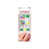 Лак твердый Импрессс Педикюр Джунгли Impress Toe Nails BIPT029 Kiss