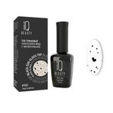 Топ глянцевый перепелиное яйцо с черной крошкой Black Egg Gloss Top IQ Beauty 10мл тон 101 Топ глянцевый перепелиное яйцо с черной крошкой Black Egg Gloss Top IQ Beauty 10мл тон 101