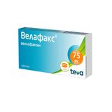 Велафакс таблетки 75мг 28шт Велафакс таблетки 75мг 28шт