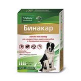 Бинакар капли на холку для крупных пород собак 2мл 4шт Бинакар капли на холку для крупных пород собак 2мл 4шт