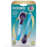 Ложки 2 шт. термочувствительные голубой BABOO Ложки 2 шт. термочувствительные голубой BABOO