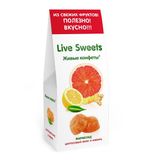 Мармелад желейный цитрусовый микс и имбирь Live Sweets 170г