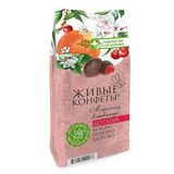 Мармелад желейный глазированный вишня, апельсин в горьком шоколаде Лакомства для здоровья 150г