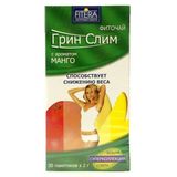 Фиточай вкус манго Грин Слим Fitera/Фитера фильтр-пакеты 2г 30шт