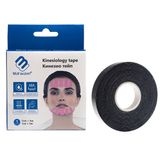 Тейп кинезио для лица черный Matwave 1см х 5м Тейп кинезио для лица черный Matwave 1см х 5м