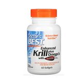 Омега-3 из масла антарктического криля и рыб Doctor's Best/Доктор Бэст капсулы 1350мг 60шт Омега-3 из масла антарктического криля и рыб Doctor's Best/Доктор Бэст капсулы 1350мг 60шт