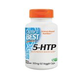 5-НТР (гидрокситриптофан) с фолиевой кислотой Doctor's Best/Доктор Бэст капсулы 200мг 60шт 5-НТР (гидрокситриптофан) с фолиевой кислотой Doctor's Best/Доктор Бэст капсулы 200мг 60шт