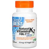 Витамин К2 МК-7 Doctor's Best/Доктор Бэст капсулы 321мг 60шт Витамин К2 МК-7 Doctor's Best/Доктор Бэст капсулы 321мг 60шт